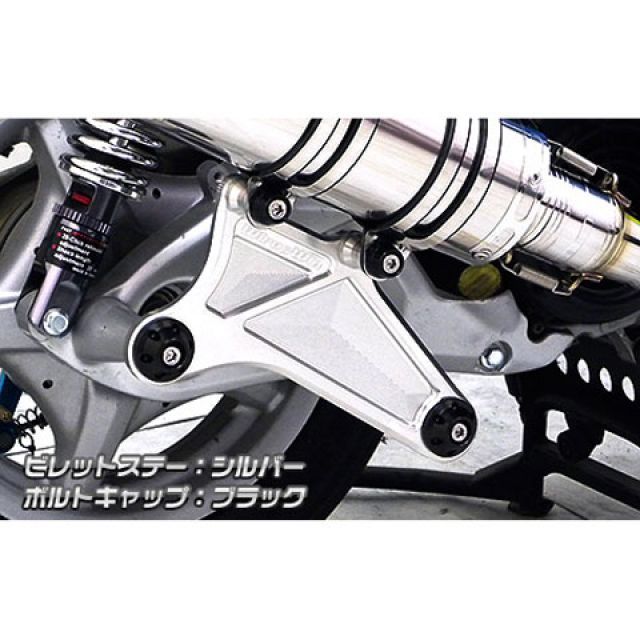 ウイルズウィン シグナスX（台湾車） シグナスX（3型/SE465-1MS）用 アニバーサリーマフラー ポッパータイプ ステンレス仕様 ビレットステ…_4