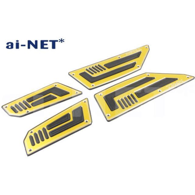 アイネット TMAX530 ステップボード（TMAX530） フロントリアセット カラー ゴールド ai-net
