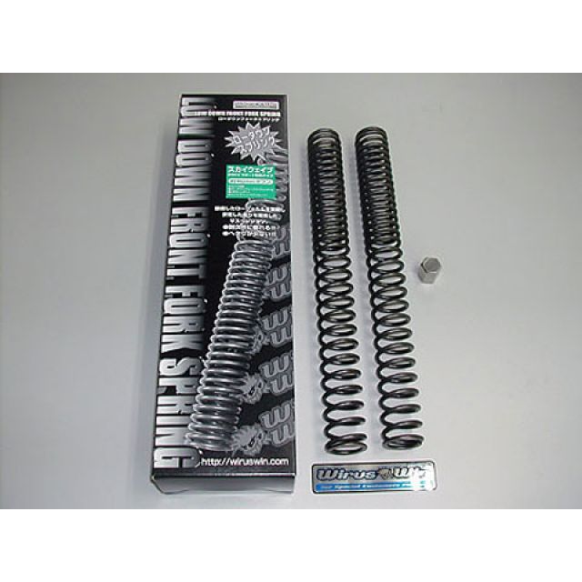 ウイルズウィン スカイウェイブ スカイウェイブ（CJ44/45/46）用 ローダウンフロントフォークスプリング WirusWin バイクの通販は