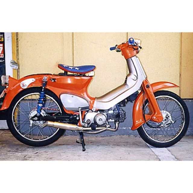 ウイルズウィン カブ50（キャブレター仕様車） カブ50（キャブレター仕様車）用 シャープマフラー WirusWin バイク