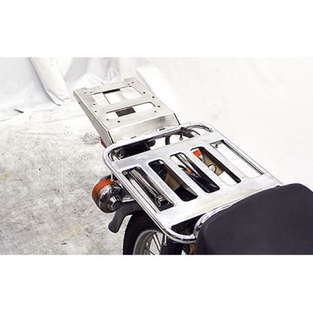 ウイルズウィン カブ70（デラックス/スタンダード） カブ70（デラックス/スタンダード）用 リアボックス付きダブルリアキャリア WirusWin_2