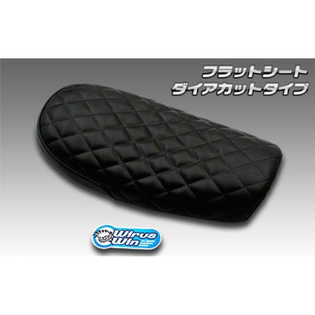 ウイルズウィン SR400/500 SR400/500用 フラットシート（スムージングタイプ） タイプ ダイアカットタイプ WirusWin バイクの通販は