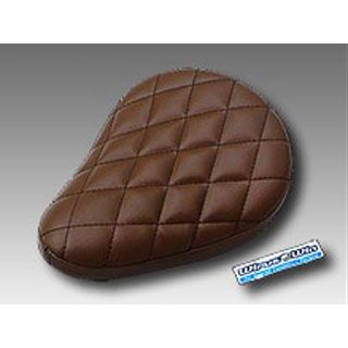 ウイルズウィン 汎用 汎用 ソロシート フラットバージョン タイプ ダイアタイプ カラー ブラウン WirusWin バイクの通販は