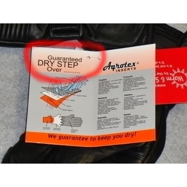 専用　Mサイズ ウォームアンドセーフ WS-GLCR 男性用クラシックライダー・グラブ