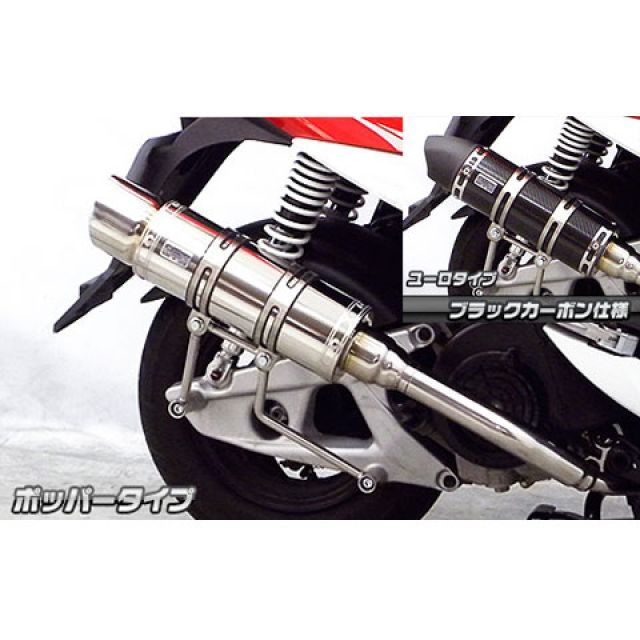 ウイルズウィン Z1 125 Z1 125用 ロイヤルマフラー ポッパー