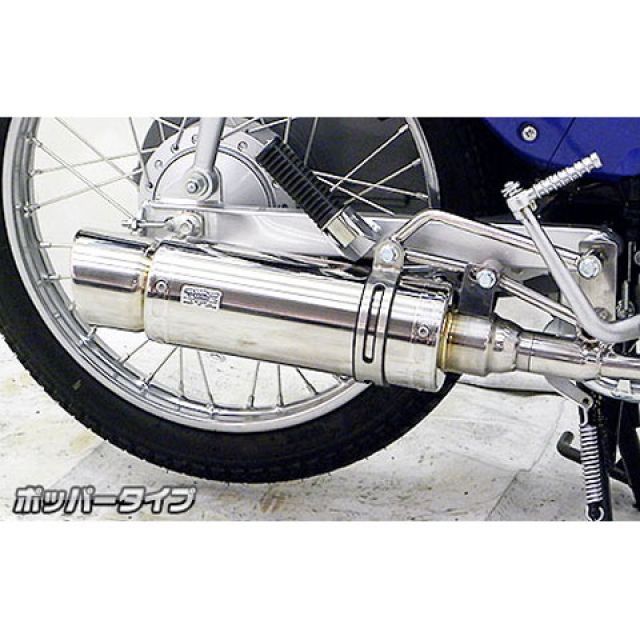 ウイルズウィン カブ110 カブ110（JA07）用 ロイヤルマフラー ポッパータイプ オプション オプションB＋D WirusWin