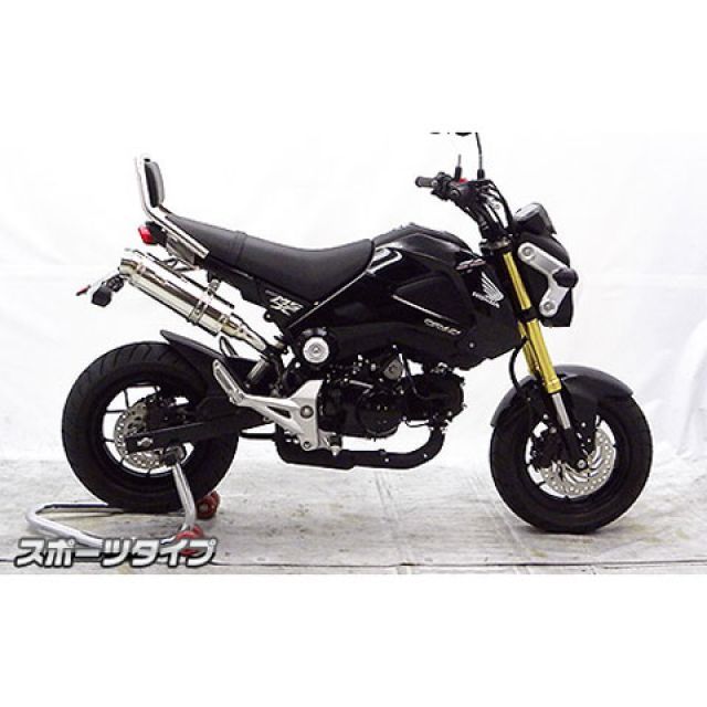 ウイルズウィン グロム/MSX125（1型） グロム/MSX125（1型）用 ロイヤルマフラー スポーツタイプ（スリップオン） オプション なし W…_2