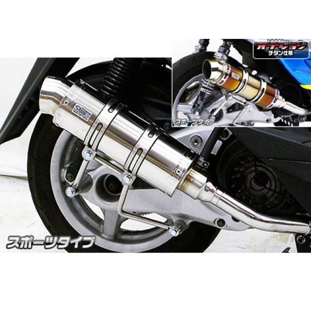ウイルズウィン シグナスX（2型） シグナスX（2型/O2センサー非装備）用 ロイヤルマフラー（スポーツタイプ） オプション オプションB＋D Wi…