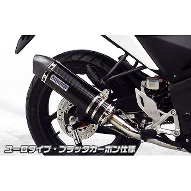 ウイルズウィン CBR125R CBR125R（EBJ-JC50）用 ダイナミックマフラー ユーロタイプ（フルエキゾースト） サイレンサー ステンレ…