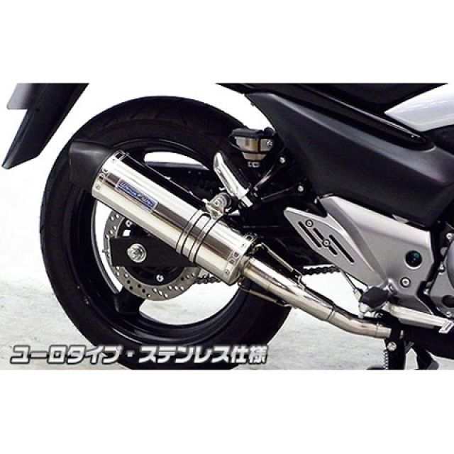 ウイルズウィン GSR250 GSR250（JBK-GJ55D）用 スリップオンマフラー ユーロタイプ サイレンサー ステンレス仕様 WirusWi…の通販はマフラー