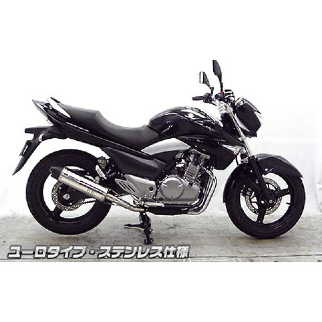ウイルズウィン GSR250 GSR250（JBK-GJ55D）用 スリップオンマフラー ユーロタイプ サイレンサー ステンレス仕様 WirusWi…の通販は