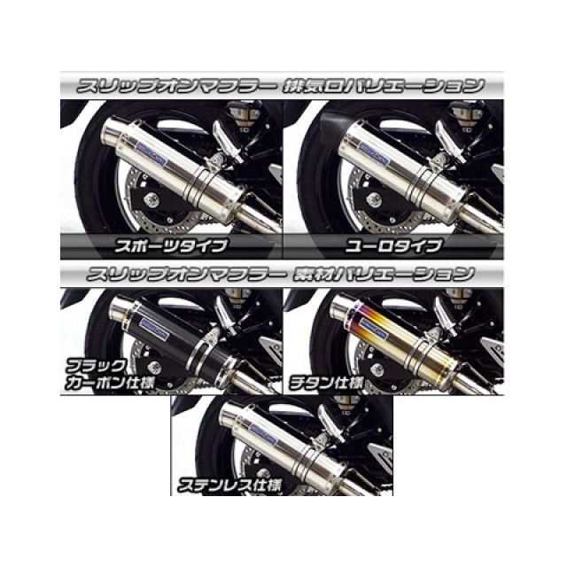 ウイルズウィン GSR250 GSR250（JBK-GJ55D）用 スリップオン