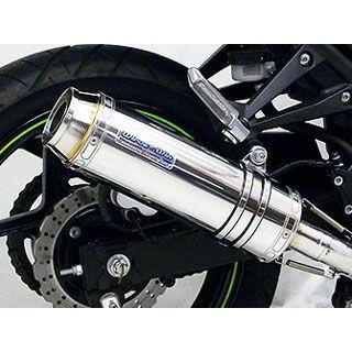 ウイルズウィン Ninja250R Ninja250R用ダイナミックマフラー バズーカータイプ【JMCA認証】 O2センサー取付口対応 サイレンサー…