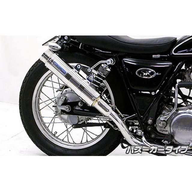 ウイルズウィン SR400（FI仕様車） SR400（FI車）用 バンガードマフラー バズーカータイプ（スリップオン） WirusWin バイク