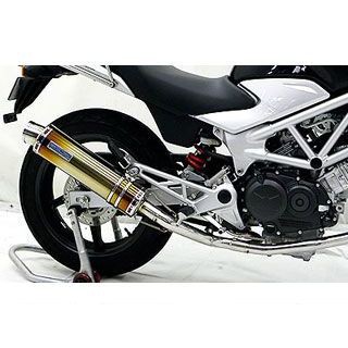 ウイルズウィン VTR VTR（JBK-MC33）用ダイナミックマフラー スポーツタイプ O2センサー取付口対応 サイレンサー チタン仕様 Wiru…