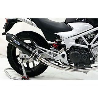 ウイルズウィン VTR VTR（JBK-MC33）用ダイナミックマフラー ユーロタイプ O2センサー取付口対応 サイレンサー ステンレス仕様 Wir…