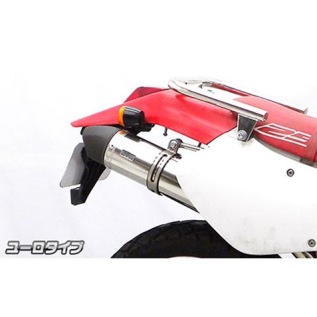 ウイルズウィン XR250 XR250（MD30）用 スリップオンマフラー ユーロタイプ オプション なし WirusWin