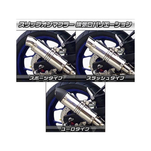ウイルズウィン YZF-R25 YZF-R25用 スリップオンマフラー ユーロ