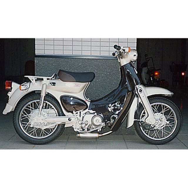 ウイルズウィン カブ70 カブ70用 ロッドダウンショートマフラー ウイルズウィン カブ70 カブ70用 ロッドダウンショートマフラー