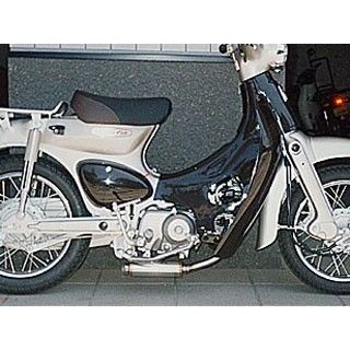 ウイルズウィン スーパーカブ90 スーパーカブ90用 ロッドダウンショートタイプマフラー WirusWin