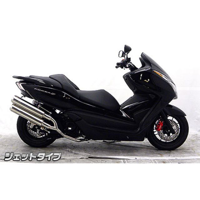 ウイルズウィン フォルツァ Si フォルツァ Si（MF12）用 スタイリッシュツインマフラー ジェットタイプ オプション オプションB Wirus…_2