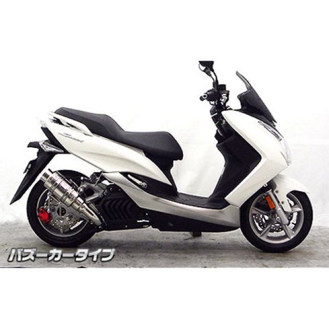 ウイルズウィン マジェスティS マジェスティS（SMAX）用 アトミックショートマフラー バズーカータイプ オプション オプションA・D Wirus…_2