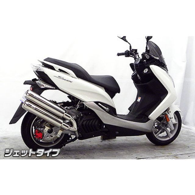 ウイルズウィン マジェスティS マジェスティS（SMAX）用 スタイリッシュツインマフラー ジェットタイプ オプション オプションB WirusWin_3