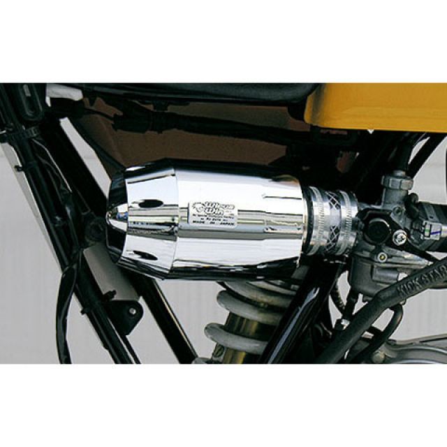 ウイルズウィン エイプ50/100（XR50/100モタード） エイプ50/100用 ブリーズタイプ エアクリーナーキット カラー シルバーメッキ …
