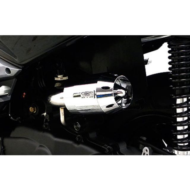 ウイルズウィン ジョイマックス125i ジョイマックス125i（GTS125i）用 ブリーズタイプ エアクリーナーキット カラー シルバーメッキ W…