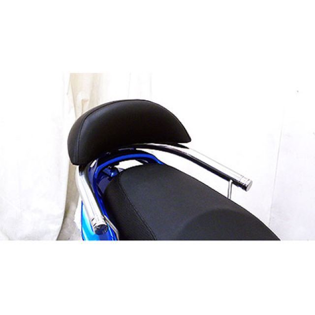 ウイルズウィン GSR125 GSR125用 バックレスト付き 32φタンデムバー タイプ エレガントタイプ バックレストサイズ ラージ Wirus…