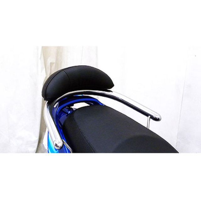 ウイルズウィン GSR125 GSR125用 バックレスト付き 32φタンデムバー タイプ ブライアントタイプ バックレストサイズ スモール Wir…