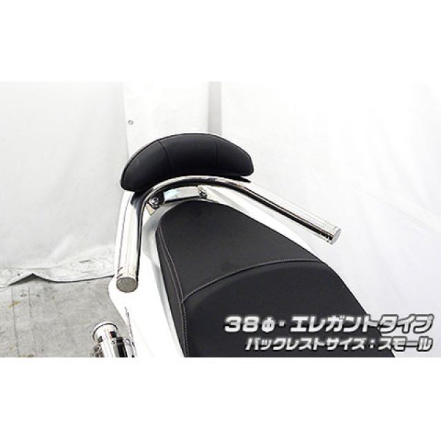ウイルズウィン PCX PCX（JF56）用 バックレスト付き 38φタンデムバー 
