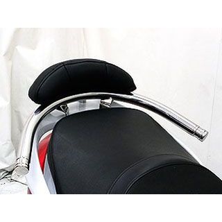 ウイルズウィン RV125i SYM RV125i用バックレスト付き 32φタンデムバー タイプ エレガントタイプ バックレストサイズ ラージ Wi…
