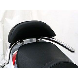 ウイルズウィン RV125i SYM RV125i用バックレスト付き 32φタンデムバー タイプ ブライアントタイプ バックレストサイズ スモール …
