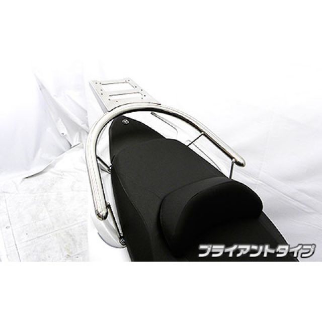 ウイルズウィン TMAX TMAX530 TMAX530/TMAX用 リアボックス用ベースブラケット付きタンデムバー タイプ ブライアントタイプ W…