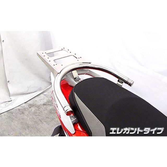 ウイルズウィン Z1 125 Z1 125用 リアボックス用ベースブラケット付きタンデムバー タイプ エレガントタイプ WirusWin
