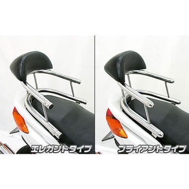 ウイルズウィン シグナスX（1型） シグナスX（1型）用 バックホールドタンデムバー タイプ ブライアントタイプ バックレストサイズ ラージ Wir…_5