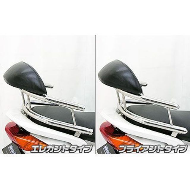 ウイルズウィン シグナスX（1型） シグナスX（1型）用 バックホールドタンデムバー タイプ ブライアントタイプ バックレストサイズ ラージ Wir…_6
