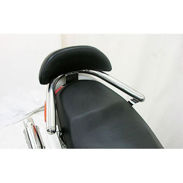 ウイルズウィン シグナスX（1型） シグナスX（1型）用 バックレスト付き 38φタンデムバー Lバージョン タイプ ブライアントタイプ バックレス…