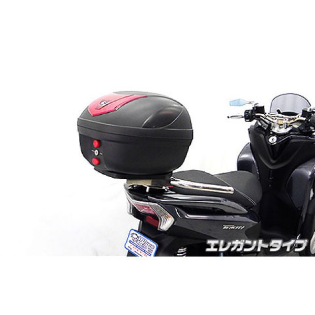 ウイルズウィン トリシティ125 トリシティ125用 リアボックス付きタンデムバー タイプ エレガントタイプ WirusWin_1