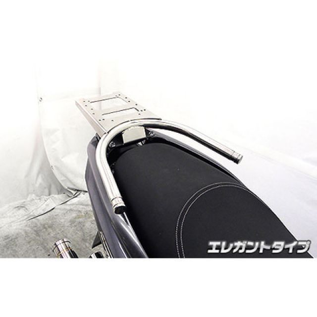 ウイルズウィン トリシティ125 トリシティ125用 リアボックス付きタンデムバー タイプ エレガントタイプ WirusWin_2