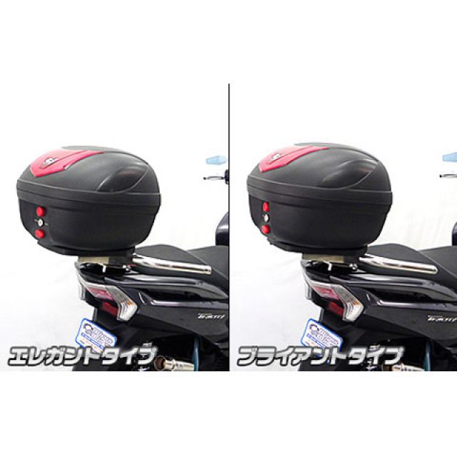 ウイルズウィン トリシティ125 トリシティ125用 リアボックス付きタンデムバー タイプ ブライアントタイプ WirusWin_5