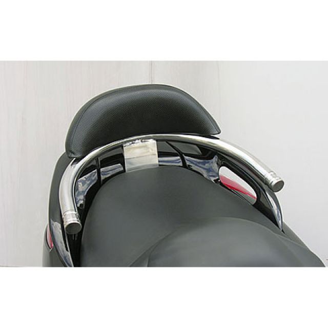 ウイルズウィン マジェスティ マジェスティ250（4D9）用 バックレスト付 32φタンデムバー タイプ エレガントタイプ バックレストサイズ ラー…