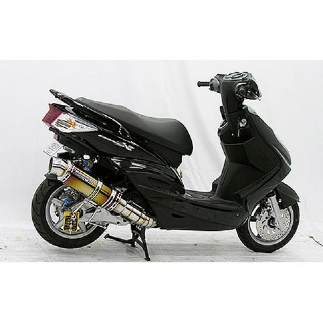 ウイルズウィン シグナスX（3型） シグナスX（3型/SE465-1MS）用 プレミアムマフラー チタン仕様 O2センサー取付け口付 オプション オ…_3