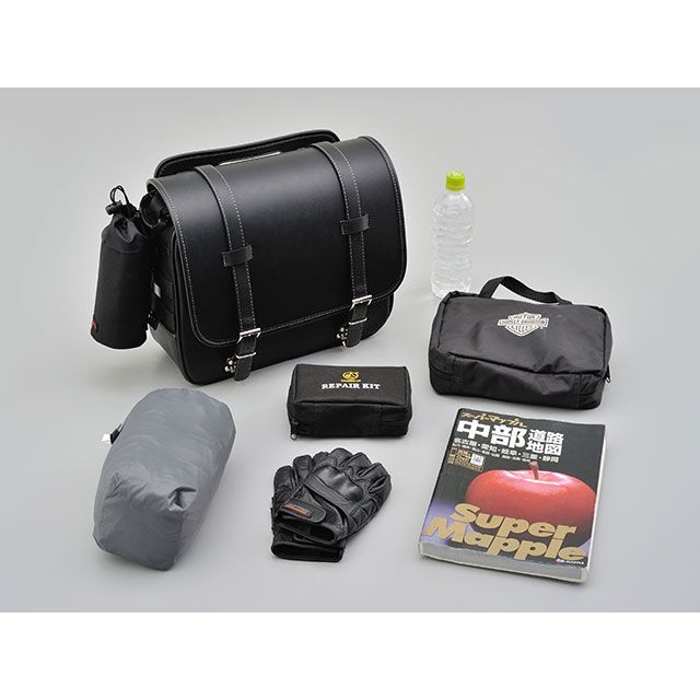 ヘンリービギンズ Rebei250/500 汎用 DHS-2 サドルバッグ プレーン 12L HenlyBegins_6