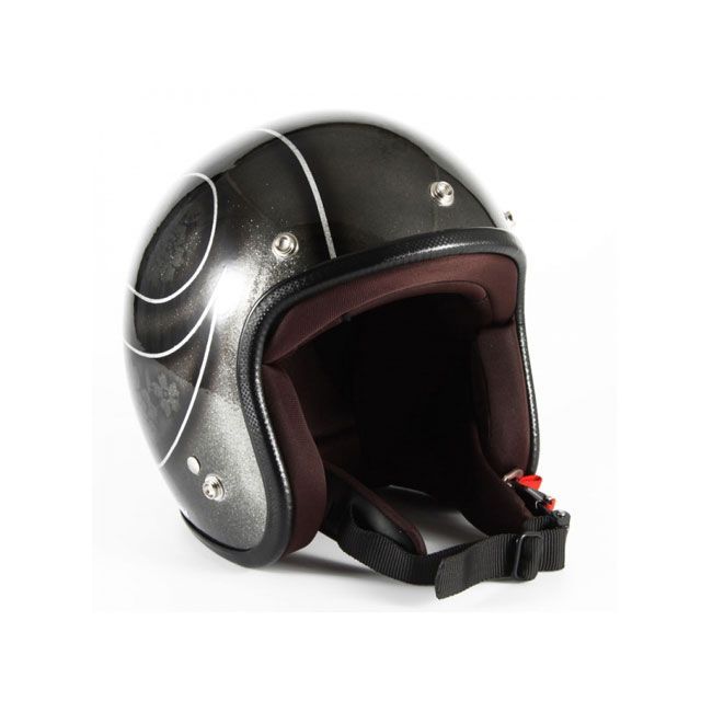 72ジャムジェット ROSA レディース カラー ブラック 72JAM バイク