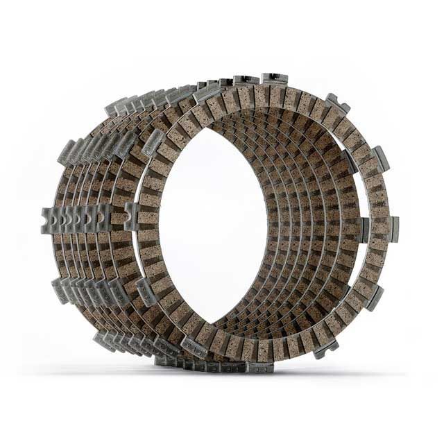 ヒンソン WR250F YZ250F クラッチフリクシヨンディスク 9枚キット HINSON バイクの通販は