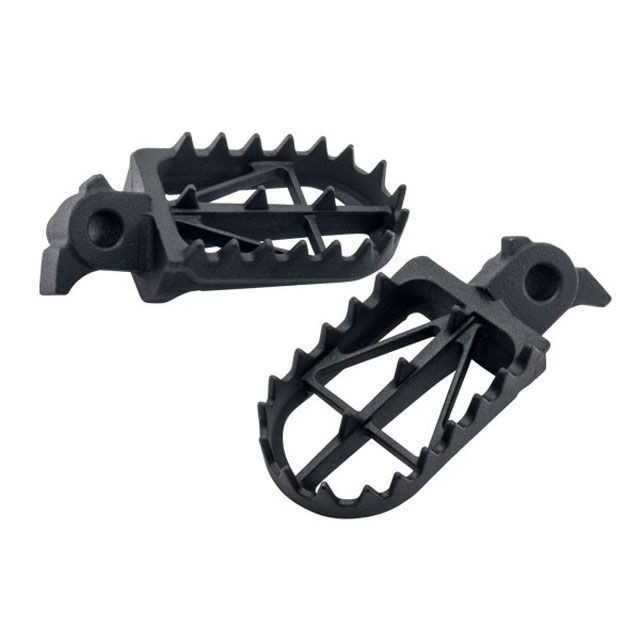ディーアールシー クロモリ ワイドフットペグ Low（-5mm） DRC バイクの通販は