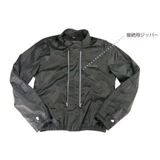 コミネ JK-024 ウォータープルーフ ライニングジャケット(ブラック) サイズ L KOMINE バイクの通販は