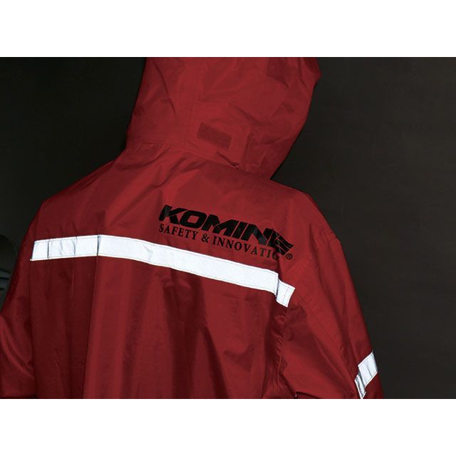KOMINE RK-543 STQレインウェア XL レッド コミネ RK-543 STDレインウェア カラー レッド サイズ M KOMINE 【公式